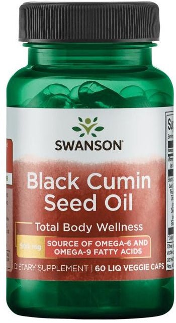 Black Cumin Seed Oil, 500mg - 60 liquid vcaps - VitaeSupps