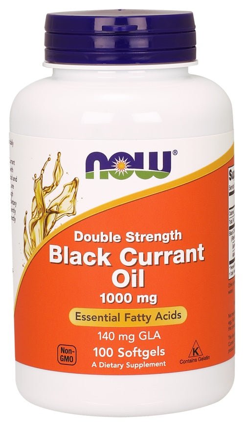 Black Currant Oil, 1000mg - 100 softgels - VitaeSupps