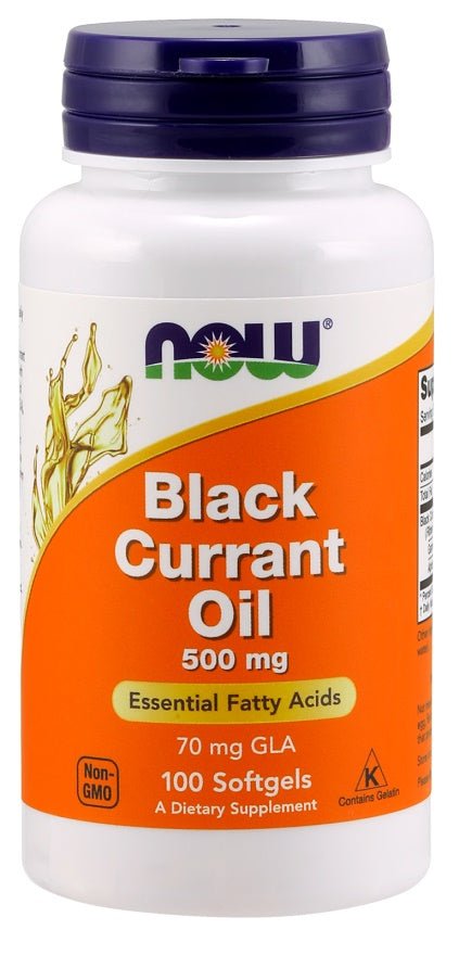 Black Currant Oil, 500mg - 100 softgels - VitaeSupps