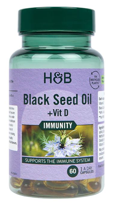 Black Seed Oil + Vit D - 60 caps - VitaeSupps
