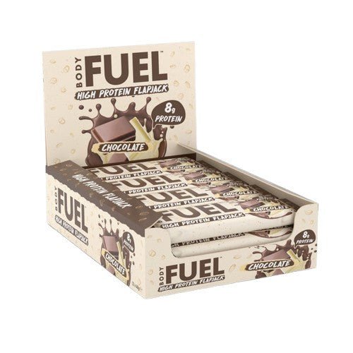Bodyfuel Flapjack, Chocolate - 12 x 40g - VitaeSupps
