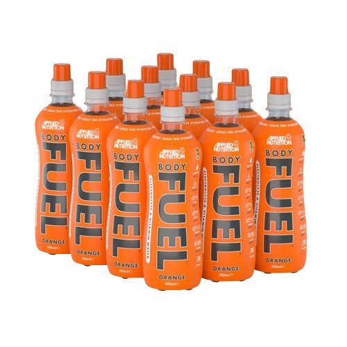 Bodyfuel Hydration & Vitamin Water, Orange - 12 x 500 ml. - VitaeSupps