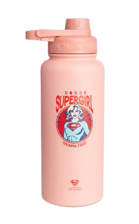 Bohtal Insulated Sports Bottle - DC Comics, Supergirl Drama Free - 960 ml. - MioVita