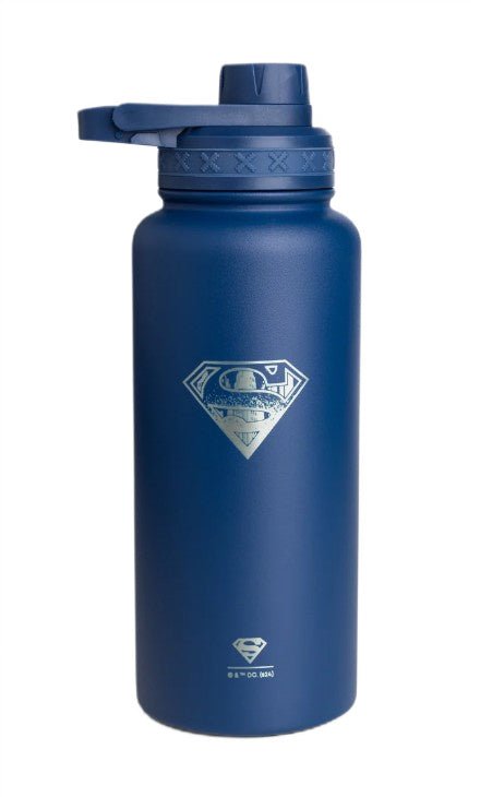 Bohtal Insulated Sports Bottle - DC Comics, Superman Logo - 960 ml. - MioVita