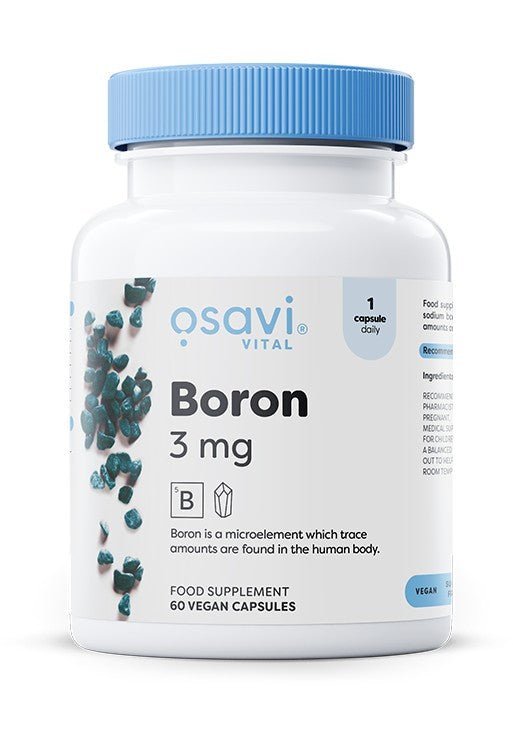 Boron, 3mg - 60 vegan caps - VitaeSupps