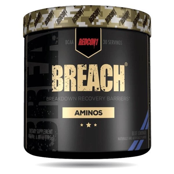 Breach - Aminos, Blue Lemonade - 297 grams - VitaeSupps