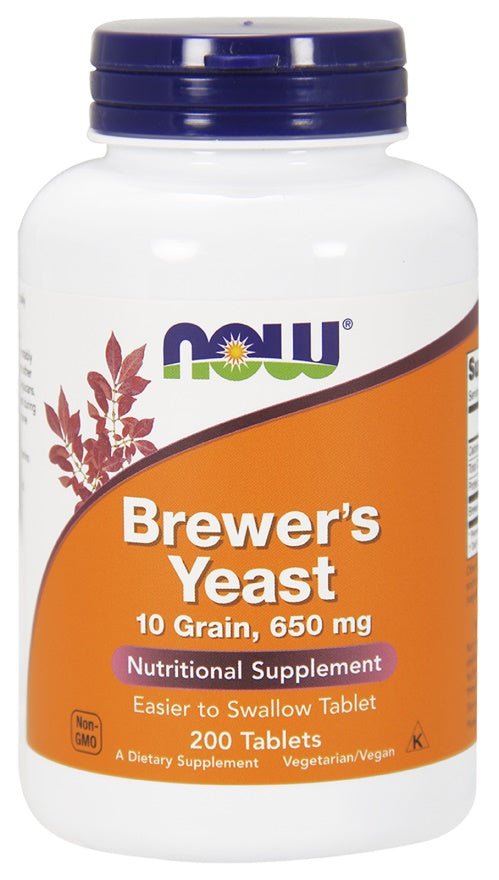 Brewer's Yeast, Tablets - 200 tablets - VitaeSupps