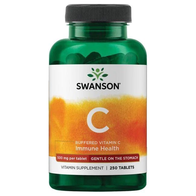 Buffered Vitamin C, 500mg - 250 tablets - VitaeSupps