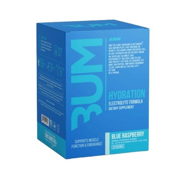 Bum Hydration, Blue Raspberry - 20 x 6.1g - VitaeSupps