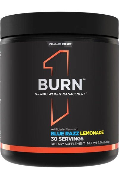 Burn, Blue Razz Lemonade - 210 grams - VitaeSupps