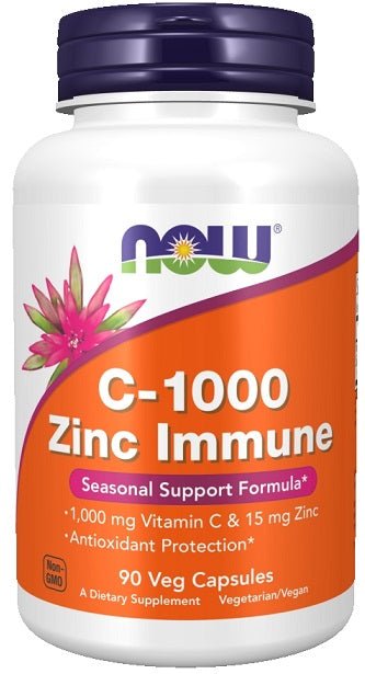 C - 1000 Zinc Immune - 90 vcaps - VitaeSupps