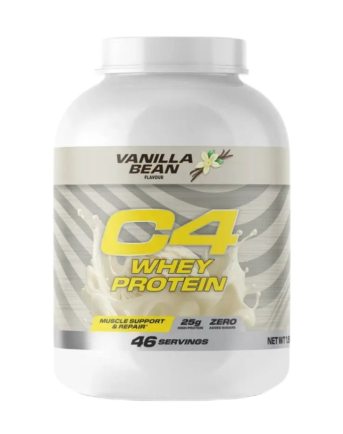 C4 Whey Protein, Vanilla Bean - 1587 grams - VitaeSupps