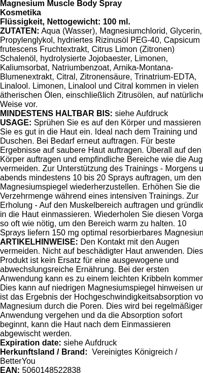 Produktetikett