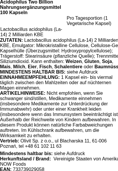 Produktetikett