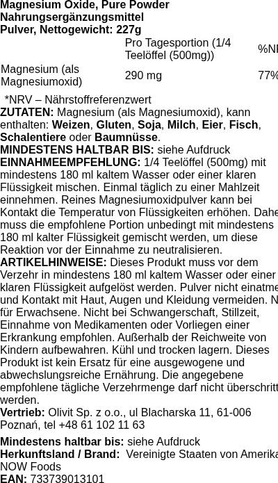 Produktetikett