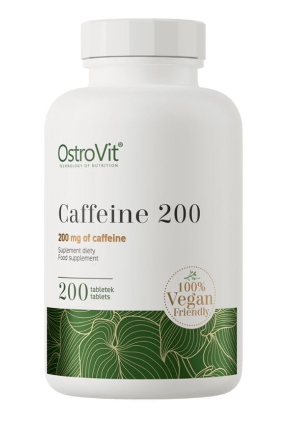 Caffeine 200, 200mg - 200 tablets - VitaeSupps