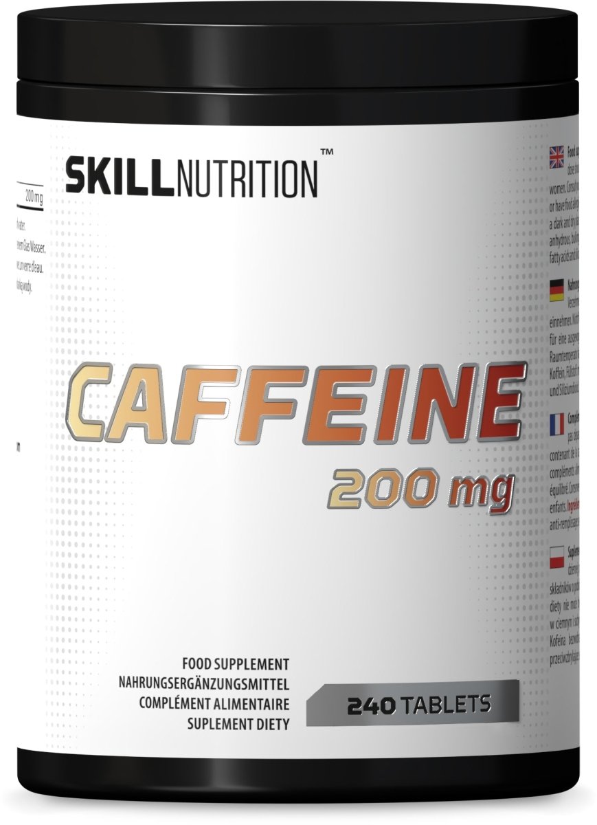 Caffeine, 200mg - 240 tablets - VitaeSupps