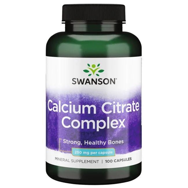 Calcium Citrate Complex, 250mg - 100 caps - VitaeSupps