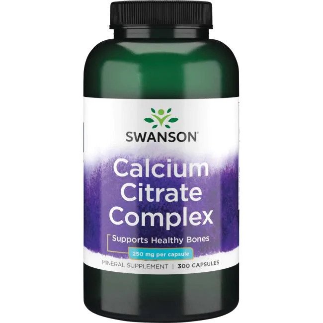 Calcium Citrate Complex, 250mg - 300 caps - VitaeSupps