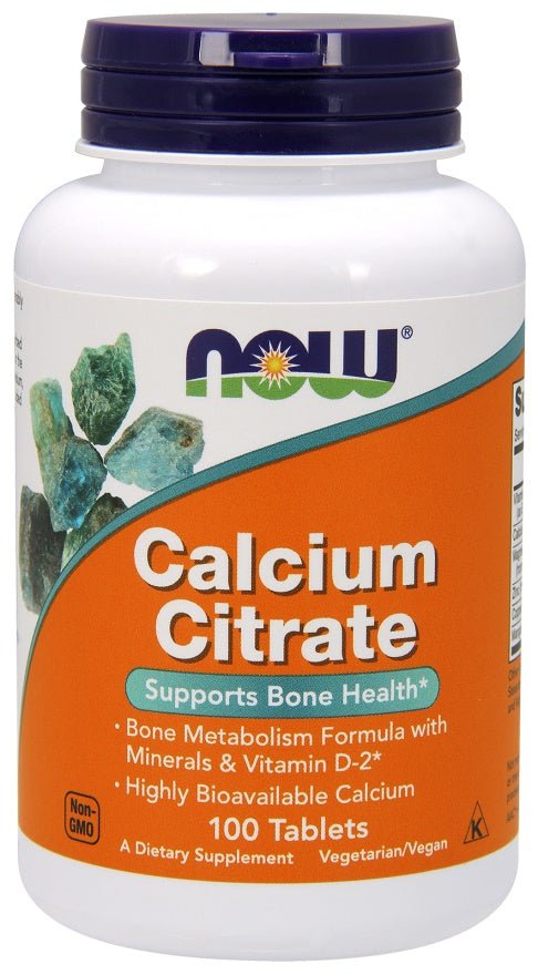 Calcium Citrate with Minerals & Vitamin D - 2 - 100 tablets - VitaeSupps