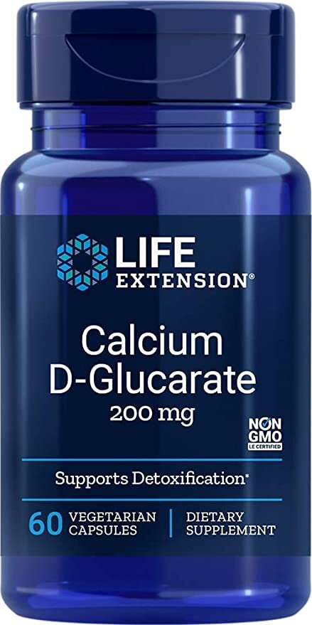 Calcium D - Glucarate, 200mg - 60 vcaps - VitaeSupps