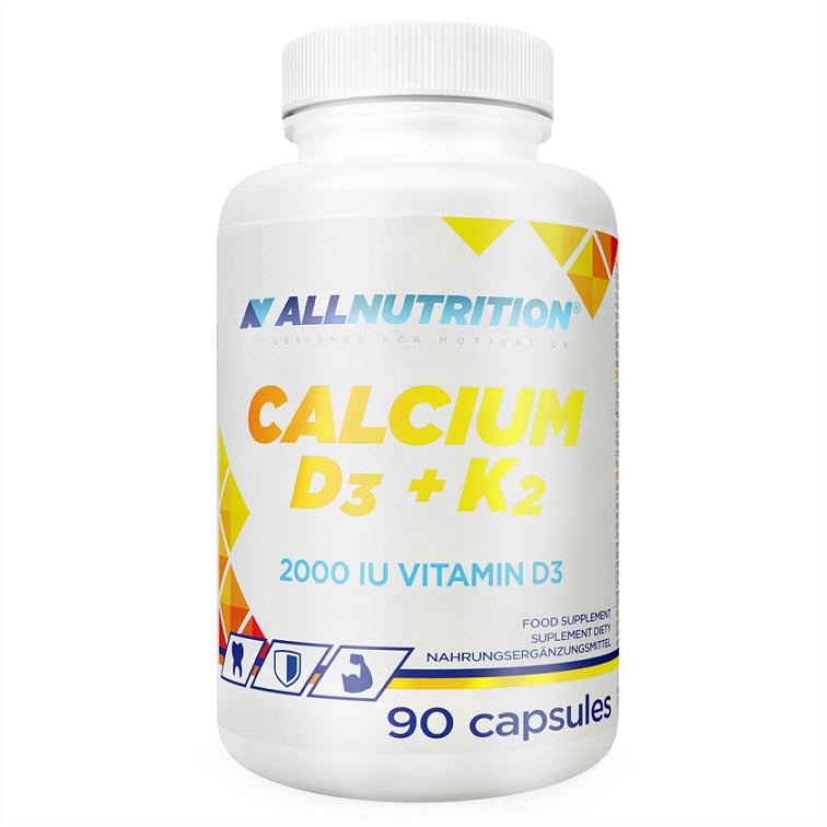 Calcium D3 + K2, 2000IU Vitamin D3 - 90 caps - VitaeSupps
