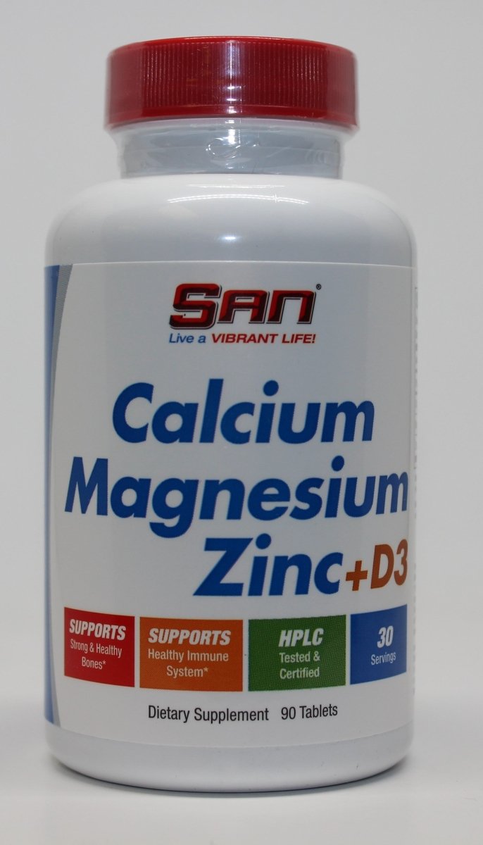 Calcium Magnesium Zinc + D3 - 90 tablets - VitaeSupps