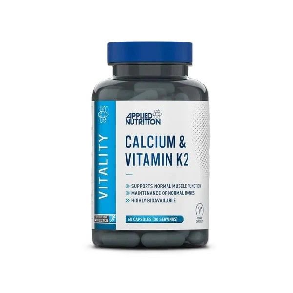 Calcium & Vitamin K2 - 60 caps - VitaeSupps