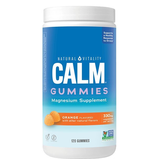 Calm Gummies, Orange - 120 gummies - VitaeSupps