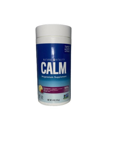 Calm Magnesium Powder, Raspberry Lemon - 113 grams - VitaeSupps