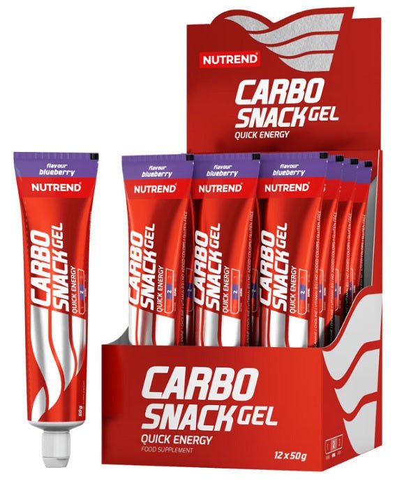 Carbosnack Tube, Blueberry - 12 x 50g - VitaeSupps