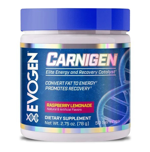 Carnigen Powder, Raspberry Lemonade - 78 grams - VitaeSupps