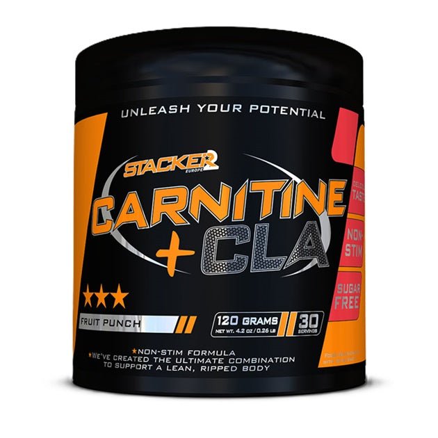 Carnitine + CLA, Fruit Punch - 120 grams - VitaeSupps