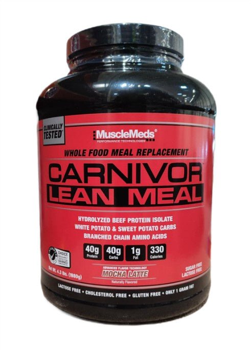 Carnivor Lean Meal, Mocha Latte - 1980 grams - VitaeSupps