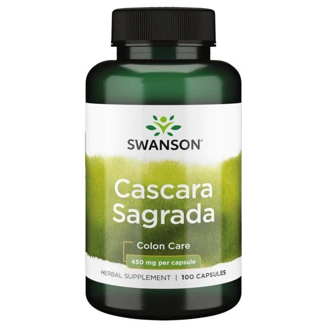 Cascara Sagrada, 450mg - 100 caps - VitaeSupps