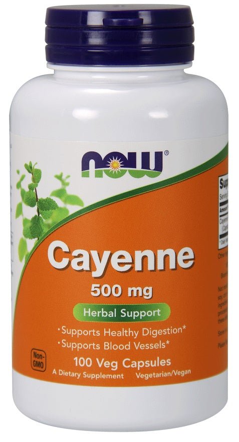 Cayenne, 500mg - 100 vcaps - VitaeSupps