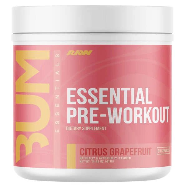 CBUM Essential Pre - Workout, Citrus Grapefruit - 411 grams - VitaeSupps