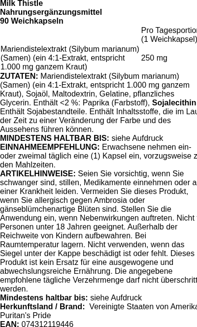 Produktetikett