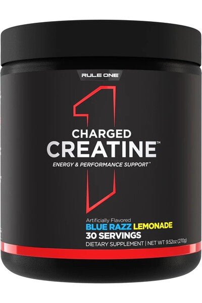 Charged Creatine, Blue Razz Lemonade - 270 grams - VitaeSupps