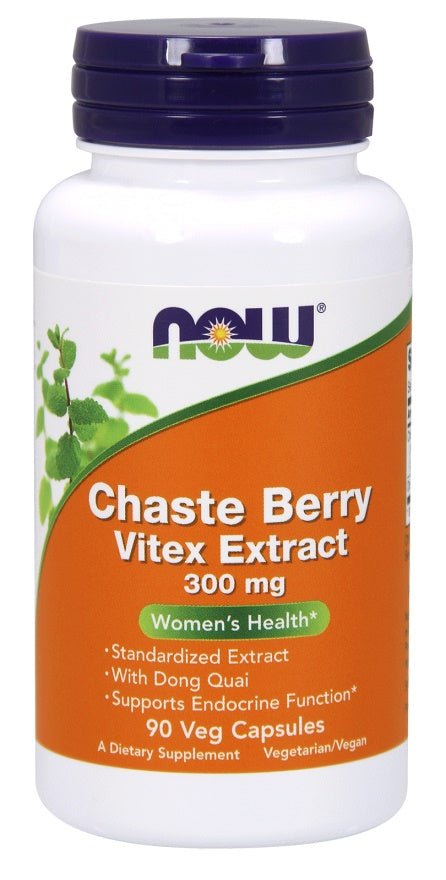 Chaste Berry Vitex Extract, 300mg - 90 vcaps - VitaeSupps