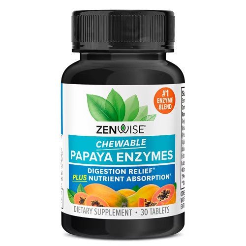 Chewable Papaya Enzymes - 30 tablets - VitaeSupps
