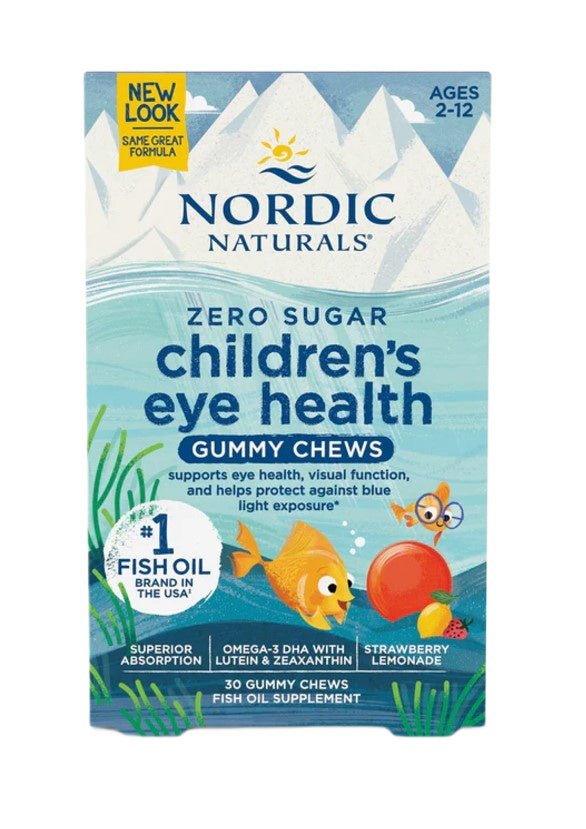 Children's Eye Health, Strawberry Lemonade - 30 gummies - VitaeSupps