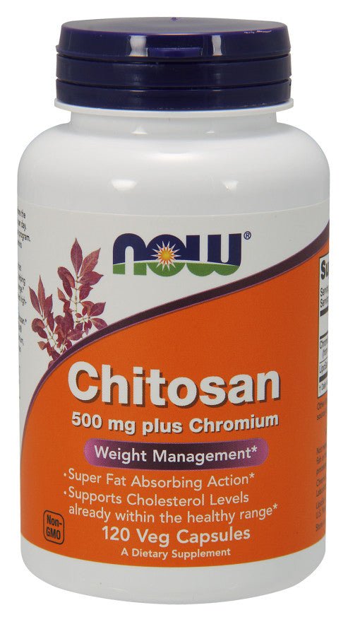 Chitosan, 500mg Plus Chromium - 120 vcaps - VitaeSupps