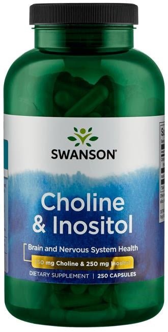 Choline & Inositol - 250 caps - VitaeSupps