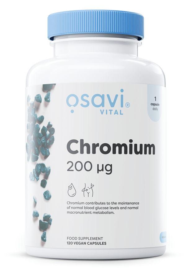 Chromium, 200mcg - 120 vegan caps - VitaeSupps
