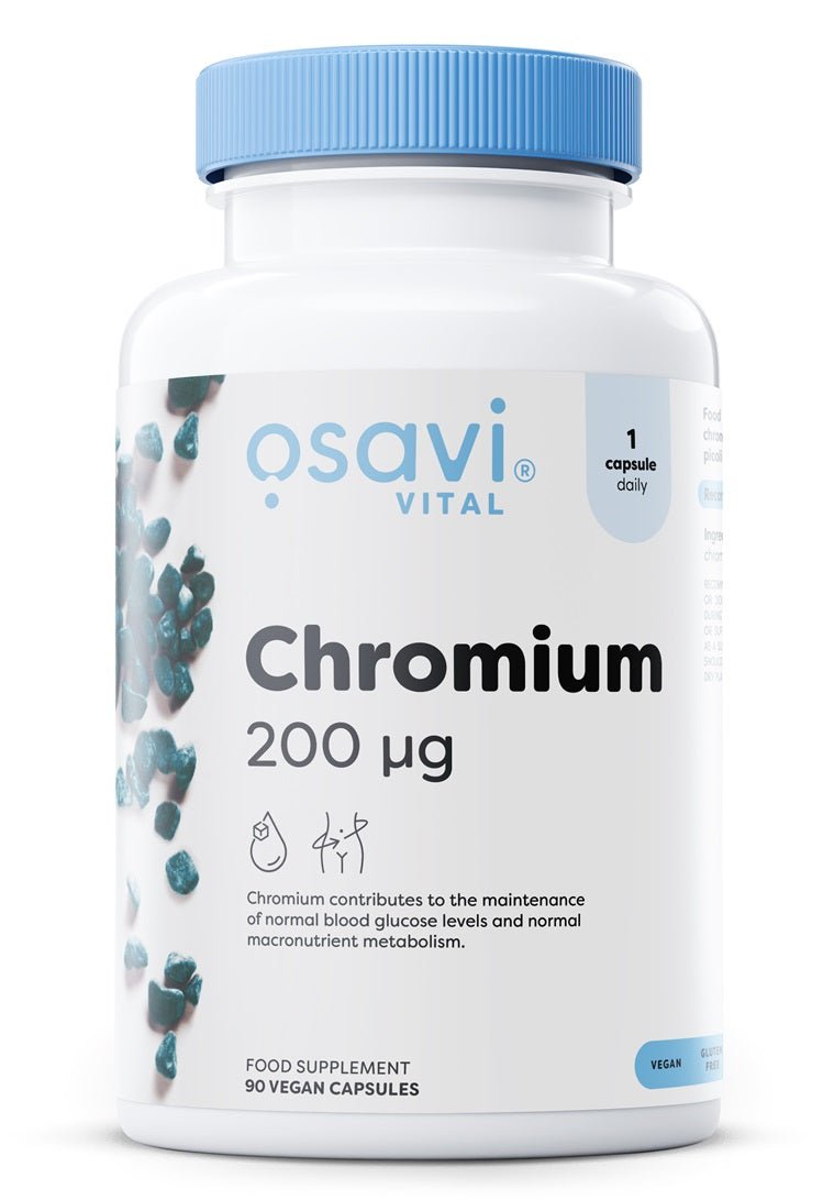 Chromium, 200mcg - 90 vegan caps - VitaeSupps