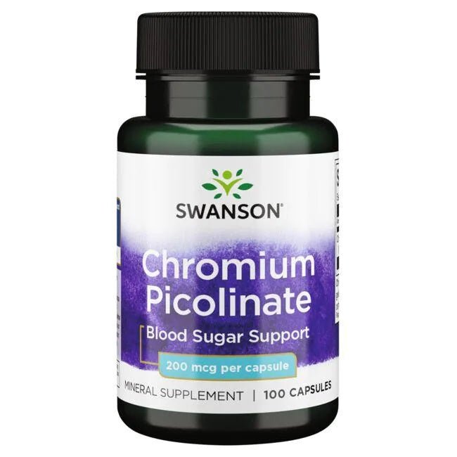 Chromium Picolinate, 200mcg - 100 caps - VitaeSupps