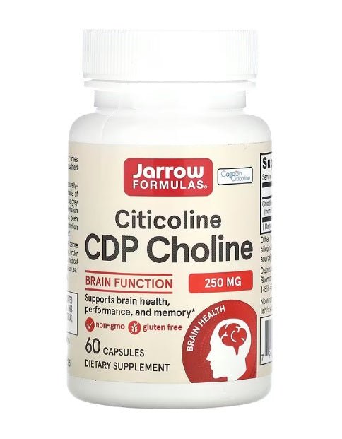 Citicoline CDP Choline, 250mg - 60 caps - VitaeSupps