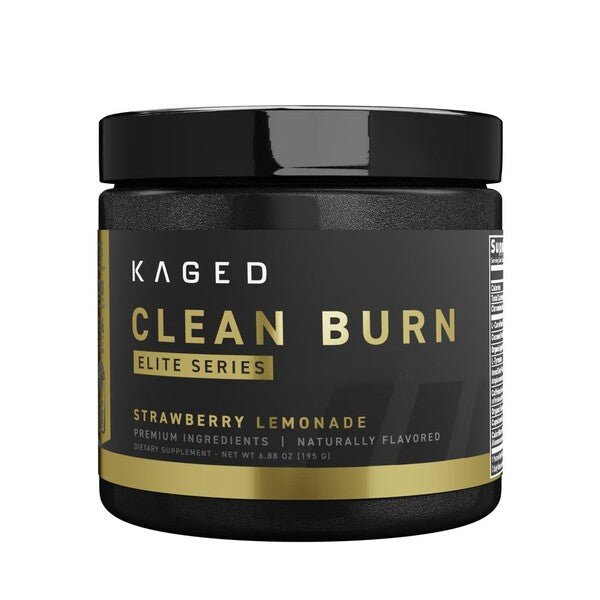 Clean Burn Powder - Elite Series, Strawberry Lemonade - 195 grams - VitaeSupps