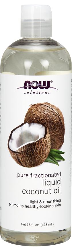 Coconut Oil, Liquid Pure Fractionated - 473 ml. - VitaeSupps